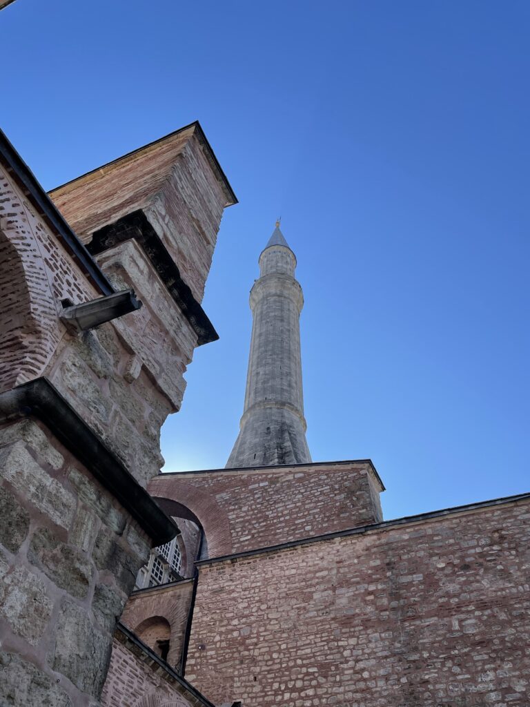 One of the tower of Haghia Sophia