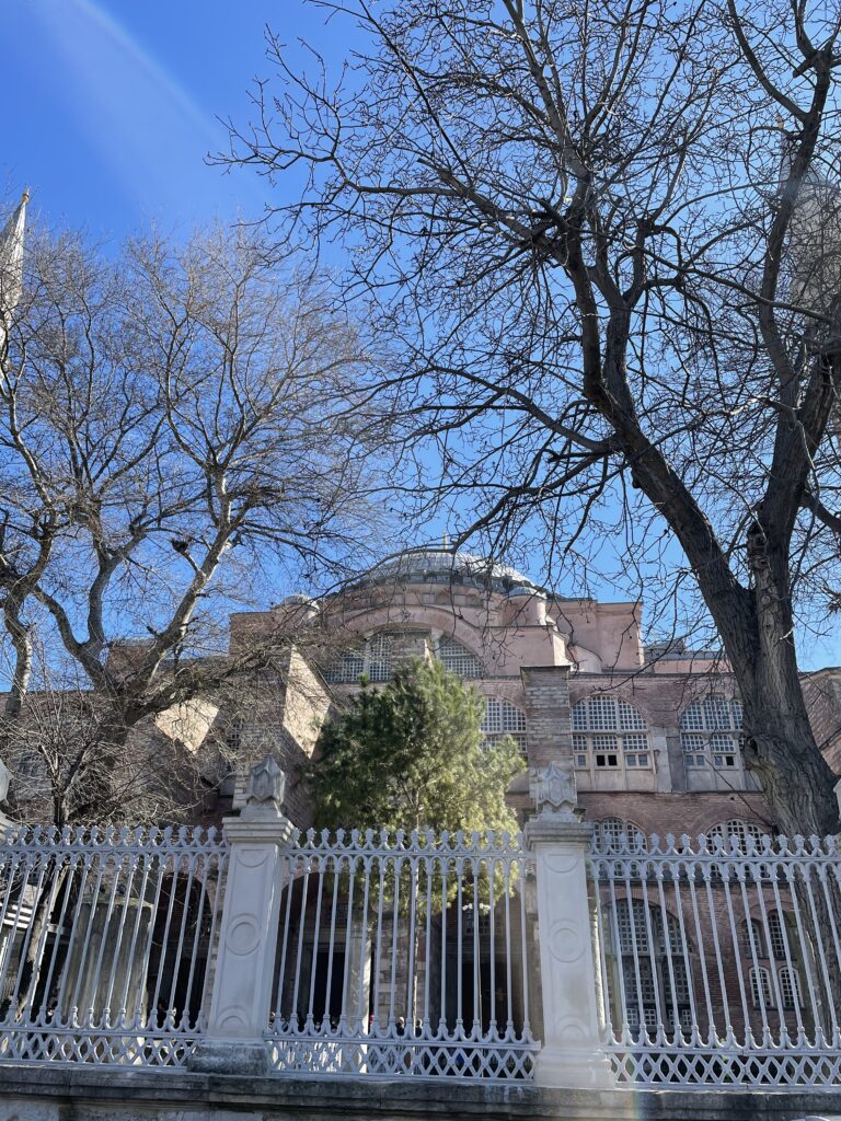 Other side of Haghia Sophia